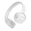 Cod. 121 Audífonos JBL TUNE 520BT Blanco / Bluetooth® 5.3 / Sonido Pure Bass / ecualizador / 57 horas de duración y carga rápida (5 minutos = 3 horas) / Llamadas manos libres con Voice Aware - 1