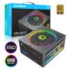 Cod. 161 Fuente de Poder GAMEMAX RGB-850 PRO BK / Modular / 850WATTS / Certificada 80+ Gold / Compatible NVIDIA Series RTX / AMD RT-RX (ATX 12V 2.31, EPS 12V 2.92) / 14CM ARGB FAN Silencioso (25 Modos de iluminaci&oacute;n) Aura SYNC ASUS, GIGABYTE, MSI - 1
