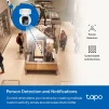 Cod. 336 Cámara Smart TP-link Tapo C202 360º FHD / vista nocturna 12 M / Seguimiento Inteligente de movimiento / Audio bidireccional / Alarma luz y sonido / soporta: microSD (hasta 512GB) / compatible: Google Home y Amazon Alexa. - 7