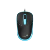 Cod. G:287 Mouse Genius Óptico DX-123 / USB-A / 1200DPI / Negro/azul - 1
