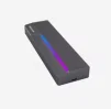 Cod. 036 Capsula HIKSEMI M.2 MDR1 P/SSD NVMe/SATA / 10Gbps / Compatible: Windows /MacOS/Linux /Android / USB 3.2 Tipo-C (Incl. cable USB-A)  / Iluminación RGB con ASUS Aura SYNC / Aluminio - 1