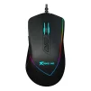 Cod. GX:215  Mouse XTRIKE-ME GM-320 / 12,800 DPI / Driver Programable / Iluminación RGB (efectos dinamicos) / USB, Cable trenzado 1.6 m / 9 botones / Negro - 1