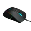 Cod. GX:215  Mouse XTRIKE-ME GM-320 / 12,800 DPI / Driver Programable / Iluminación RGB (efectos dinamicos) / USB, Cable trenzado 1.6 m / 9 botones / Negro - 4