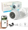 AE:366 Cámara Smart P/Exterior EZVIZ H3c FHD 1080p / Det. Personas por IA / Visión nocturna FullColor / IR (hasta 30mt.) / Captura de sonido / Defensa activa / Soporta microSD (hasta 512GB) / Resistente a la intemperie IP67 / Compatible: Alexa y asst. Goo - 14