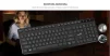 Cod. 281 Teclado Genius KB-117S / Silencioso / Tecla AI Copilot / tipo chocolate / 12 Teclas FN (8*audio, 4*Internet) / USB, cable 1.5m / Español - 4