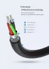 Cod. 222 Cable de extensión UGREEN 10315 / USB 2.0 macho a USB hembra / 1,5 m - 3