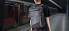 Cod. 106  Mochila MARVO Ranger 600G (BA-002) / P/2*Laptops 15.6" / Compartimento oculto y Bolsillo antirrobo / Acolchado malla transpirable post. / Nailon Oxford impermeable y cuero PU - 6