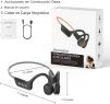 Cod. 143 Auriculares Deportivos S800C (Gray) Conducci&oacute;n &Oacute;sea / impermeables IPX7 / Bluetooth&reg; 5.3 / Dise&ntilde;o de Oreja Abierta / Mic. integrado / 8-10H Autonom&iacute;a - 9