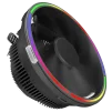 Cod. B:118  Ventilador para CPU GAMEMAX GAMMA 200 /Efecto de luz Rainbow ARGB / Parte inferior de cobre / PWM de 4 pines / Compatible con procesadores Intel  LGA 1700 y AMD AM4/AM3 - 3