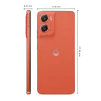 Cod. 308 Motorola G06 4G / Helio G81 Extreme / Ram 4GB (+8GB Aut. Boost AI), 128GB Alm. / 6.88" HD+ 120Hz Gorilla&reg; Glass 3 / Cam. 50MP, Selfie 8MP / Android&trade; 15 / Aud. Dolby Atmos&reg; / 5200mAh / Dual SIM / IPX IP64 / Naranja - 8