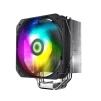 Cod. B:120 Air Cooler P/CPU GAMEMAX SIGMA 540 ARGB / 4 tubos térmicos / HDT 3.0 / TDP-200W / acabado niquelado / compatible: Intel LGA1700/1200/115X y AMD AM5/AM4 / ARGB Aura 5V 3pin, PWM 4 pines - 1