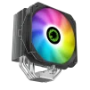 Cod. B:120 Air Cooler P/CPU GAMEMAX SIGMA 540 ARGB / 4 tubos térmicos / HDT 3.0 / TDP-200W / acabado niquelado / compatible: Intel LGA1700/1200/115X y AMD AM5/AM4 / ARGB Aura 5V 3pin, PWM 4 pines - 2
