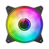 Cod. V:159 Ventilador GAMEMAX FN-12Rainbow-Q-Infinity / Luces ARGB LED de efecto infinito / FAN120mm / Conector: Molex + 3 Pines 5V / Compatible AURA SYNC - 5