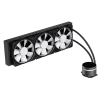 Cod. B:158 Sistema de Enfriamiento Líquido GAMEMAX ICEBURG 360 Infinity / FAN 3*120MM PWM / Sincronización ARGB AURA Sync / Conector 5V, 3 pines / 12V 4 pines / Compatible Intel LGA 1700 / AMD AM5 / ARGB - 5