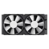 Cod. B:157  Sistema de Enfriamiento Líquido GAMEMAX ICEBURG 240 Infinity / FAN 2*120MM PWM / Sincronización ARGB AURA Sync / Conector 5V, 3 pines / 12V 4 pines / Compatible; Intel LGA 1851/1700 y AMD AM5 / ARGB - 5