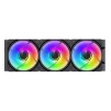 Cod. B:158 Sistema de Enfriamiento Líquido GAMEMAX ICEBURG 360 Infinity / FAN 3*120MM PWM / Sincronización ARGB AURA Sync / Conector 5V, 3 pines / 12V 4 pines / Compatible Intel LGA 1700 / AMD AM5 / ARGB - 3