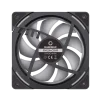 Cod. V:280 Kit Ventiladores PC GAMEMAX KF300R BK / 3*FAN120mm aspa invertida / Luces ARGB / AURA 3 pin 5V, PWM 4 pines Smart control - 8