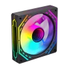 Cod. V:277 Ventilador PC GAMEMAX FN12A-S2I / FAN120mm / Luces ARGB Infinito 24 LED (8+16) / Conector dual: PWM 4 pines (M/F) / ARGB Aura 3 pin 5V (M/F) - 2