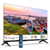 Cod. 125 Televisor HouseTV 55" QLED 4K Ultra HD HDR / Google TV / 3*HDMI, 2*USB / Wi-FI, Bluetooth / Google Cast / Dolby Audio / Control remoto por voz - 1