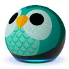 Cod. A:231 Parlante Smart Amazon&nbsp;Echo Dot (5ta Gen.) Kids / sonido vibrante 1.73&rdquo; / Audio-Libros, Juegos Educativos (1 a&ntilde;o Amazon Kids+) / Control parental - B&uacute;ho - 2