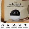 Cod. 230 Amazon Echo Spot Despertador Smart con Alexa / pantalla táctil 2.83&quot; con Reloj personalizable / Parlante 1.73” (sonido vibrante) / Wifi / Bluetooth / Color Blanco Glaciar - 2