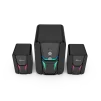 Cod. X:148 Parlantes Multimedia 2.1 XTRIKE ME SK-612 / Iluminación Raibow RGB / Subwoofer 5W y 2*parlantes 3W / Interfaz USB (Power), Jack 3.5MM (Audio) - 4