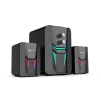 Cod. X:148 Parlantes Multimedia 2.1 XTRIKE ME SK-612 / Iluminación Raibow RGB / Subwoofer 5W y 2*parlantes 3W / Interfaz USB (Power), Jack 3.5MM (Audio) - 2