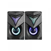 Cod. X:225 Parlantes Stereo 2.0  P/PC Xtrike Me SK-405 / Luz Led efecto 7 colores / USB (Power) + Jack 3.5MM (Audio) / 6W(2*3W - 2