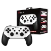 Cod. 074 Control de juegos Xtrike Me GP-43 Wireless &amp; Cableado / Batería 400mAh (5 horas) / 20 botones / Clip P/teléfono / Compatible: PS4/PS3/N-switch/IOS13.0+/Android. cable: PC D-input y X-Input/IOS13.0 - 1
