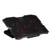 Cod. B:166 Base de Enfriamiento P/Laptop XTRIKE ME FN-813 / hasta 15.6" / 5 Ventiladores (60mm) / Led rojos / 2 Puertos USB / 5 niveles ajustables / Soporte extra para celular - 3