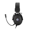 Cod. H:115 Headphone Stereo HP DHE-8005 / iluminación LED / Mic. flexible / control vol. / Interfaz: 1*jack 3.5mm+USB(LuzLED) / Cable 2.1 m - 4