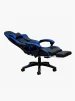 Cod. 1204 Silla Gamer Potenzza Black/Blue / Almohada cabeza y zona lumbar / reclinable 120&ordm; / Rotaci&oacute;n 360&deg; / Reposapi&eacute;s retr&aacute;ctil - 5