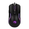 Cod. GM:227  Mouse MARVO Capo 20 Negro (M292) / 8000DPI / Iluminación 7 colores / 7 Botones / USB, cable trenzado 1.5 m - 3