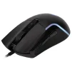 Cod. GM:227  Mouse MARVO Capo 20 Negro (M292) / 8000DPI / Iluminación 7 colores / 7 Botones / USB, cable trenzado 1.5 m - 6