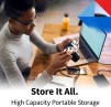 Cod. X:551 Disco Duro Externo TOSHIBA Canvio Advance 2TB - Negro / 2.5" / USB 3.2 Gen1 / Software de copia de seguridad autom&aacute;tica / Protecci&oacute;n con contrase&ntilde;a - 4