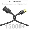 Cod. 223 Cable de extensi&oacute;n UGREEN 30126 / USB 3.0 macho a USB hembra / 1,5m - 4