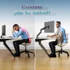 Cod. 1108 Soporte para Monitor de Escritorio Xtrike Me HT-20 BK / 13 a 32&quot;, hasta 9.5 Kg / Giro ±90°, rotacion 360° / Ajustable en mesa / vesa 75*75 a 100*100 / Negro - 10