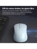 Cod. 297 Mouse Inal&aacute;mbrico ACER OMR268 PK / Dual (2.4G &amp; Bluetooth&reg; 5.2) / 1600 DPI / 4 botones / Dise&ntilde;o Ergon&oacute;mico / Bat. Recargable (500mAh) - 9