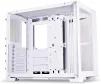 Cod. 376 Kit GAMEMAX Case Infinity White / lateral y frontal vidrio templado / doble c&aacute;mara / USB Tipo-C + USB 3.0, HD audio / sin fuente / Blanco / Incluye P/Armar 4*fans ARGB 120mm + Controlador RGB AURA Sync + CR - 10