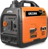 Cod. 190 Generador portatil GENMAX GM2200i ultra silencioso / 2200 W / a Gasolina / cumple con la EPA, Salida (AC 120V*2, USB-A*2) Modo Eco hasta 10,5 Hr. - 2