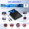 Cod. 057 DVD-RW Externo Portable 7en1 USB-A 3.0 + Tipo-C / Compatible Windows, MacOS / Lector: SD, MicroSD, USB-C*1, USB-A 3.0*1, USB-A*3 / Plug and Play - 2