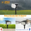 Cod. 893 Lámpara solar P/exterior TD-001 / 46 luces LED Blancas / alimentadas por energía solar / IP65 impermeable / 3 modos de iluminación / encendido-apagado automático / P/patio, piscina, o montaje pared - 3