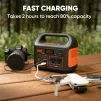 Cod. 183  Estación de energía portátil Jackery Explorer 300 / batería: 293 Wh / 300 W(AC 110V*2, USB-C PD 60W*1, USB-A*2, CAR 12V/10A*1) / carga rápida 2 Hr. 80% - 4