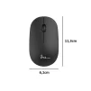 Cod. W:178 Mouse Wireless 2.4GHz INS Optical DX-WM691 / 1200dpi / Negro - 4