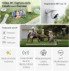 Cod. 405 C&aacute;mara Smart TP-Link Tapo C560WS, Wi-Fi 6 P/Exterior IP66, 360&ordm;, 4K Ultra HD (8MP) / Reconocimiento Facial IA / Zoom Digital 18&times; / Detecci&oacute;n &amp; Seg. autom&aacute;tico AI (pers. masc. veh.) / Visi&oacute;n nocturna Color Starlight / Alarma Luz/Sonido / Audio bid - 3