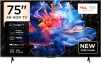 Cod 129 Smart TV TCL 75" 4K 75P6K HDR 10+ MEMC / Google TV / AiPQ / Dynamic Color / Bisel Met&aacute;lico / Panel HVA / HDMI 2.1, USB 3.0 / WiFi 5 &amp; BT5.2 / DTS-HD audio 15W*2 / Google Cast / Control remoto por voz - 1