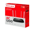 Cod. 162 Router Wireless MERCUSYS AC12 v3 / Dual Band AC1200, 1.2 Gbps / (5 dBi) 4*Antenas / MU-MIMO 2x2 / Multi-Modo (Access Point, Repetidor) / Conex. hasta 32 dispositivos - 5