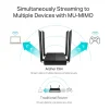 Cod. 105 Router Wireless de Banda Dual TP-LINK AC1200 Archer C64 - MU-MIMO/ 5GHz: Hasta 867Mbps y 2.4GHz: Hasta 400Mbps / 4 puertos LAN GIGABIT / 1 puerto WAN GIGABIT / 4 antenas externas / (tambien sirve como Access Point) - 5
