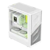 COD. 403 CASE GAMEMAX AERIS 330 MW WH M-ATX TYPE-C/3.0/2.0 FAN ARGB (FRONT. 3*12CM, POST. 1*12CM)/ CONTROLADORA FAN RGB / LAT. VIDRIO TEMP. Y FRONTAL MALLA GARANTIA 12 MESES - 2