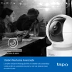 Cod. 414 C&aacute;mara Smart 360&deg; TP-Link Tapo&nbsp;C222 2K QHD / Visi&oacute;n Nocturna Avanzada IR (12 m) / Seguimiento Mov. / Detecci&oacute;n IA (pers. masc. veh.), Zonas personalizables / Audio bidireccional / Soporta microSD (hasta 512GB) / Wi-Fi/Ethernet / Compatible: Googl - 5